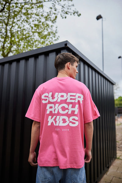 Super Rich Kids T-Shirt 'Hot Pink'