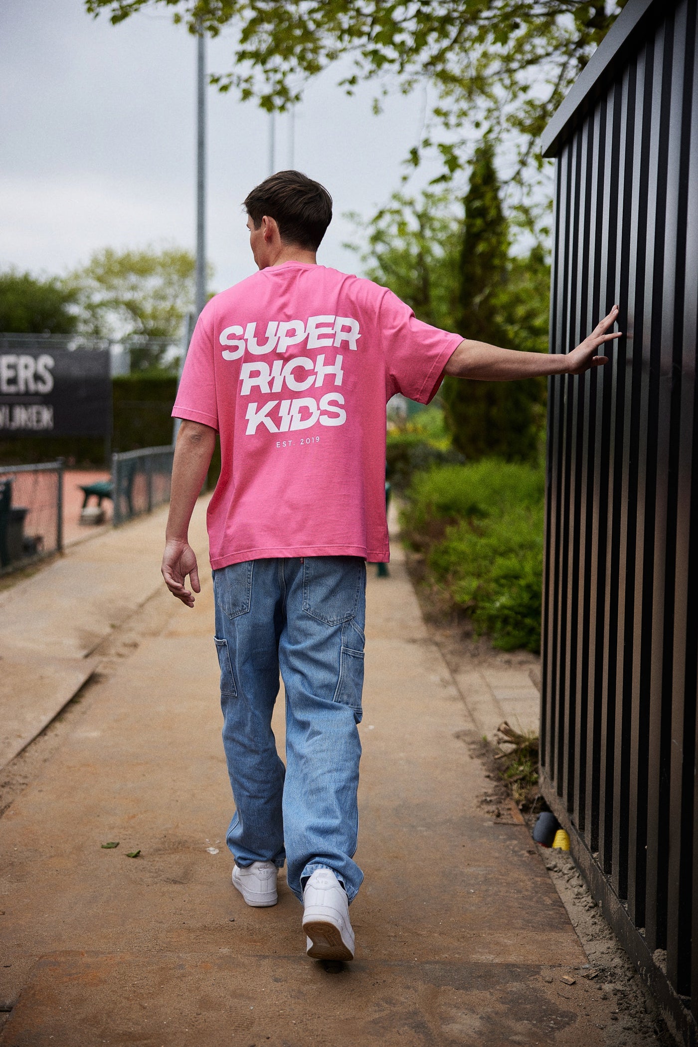 Super Rich Kids T-Shirt 'Hot Pink'