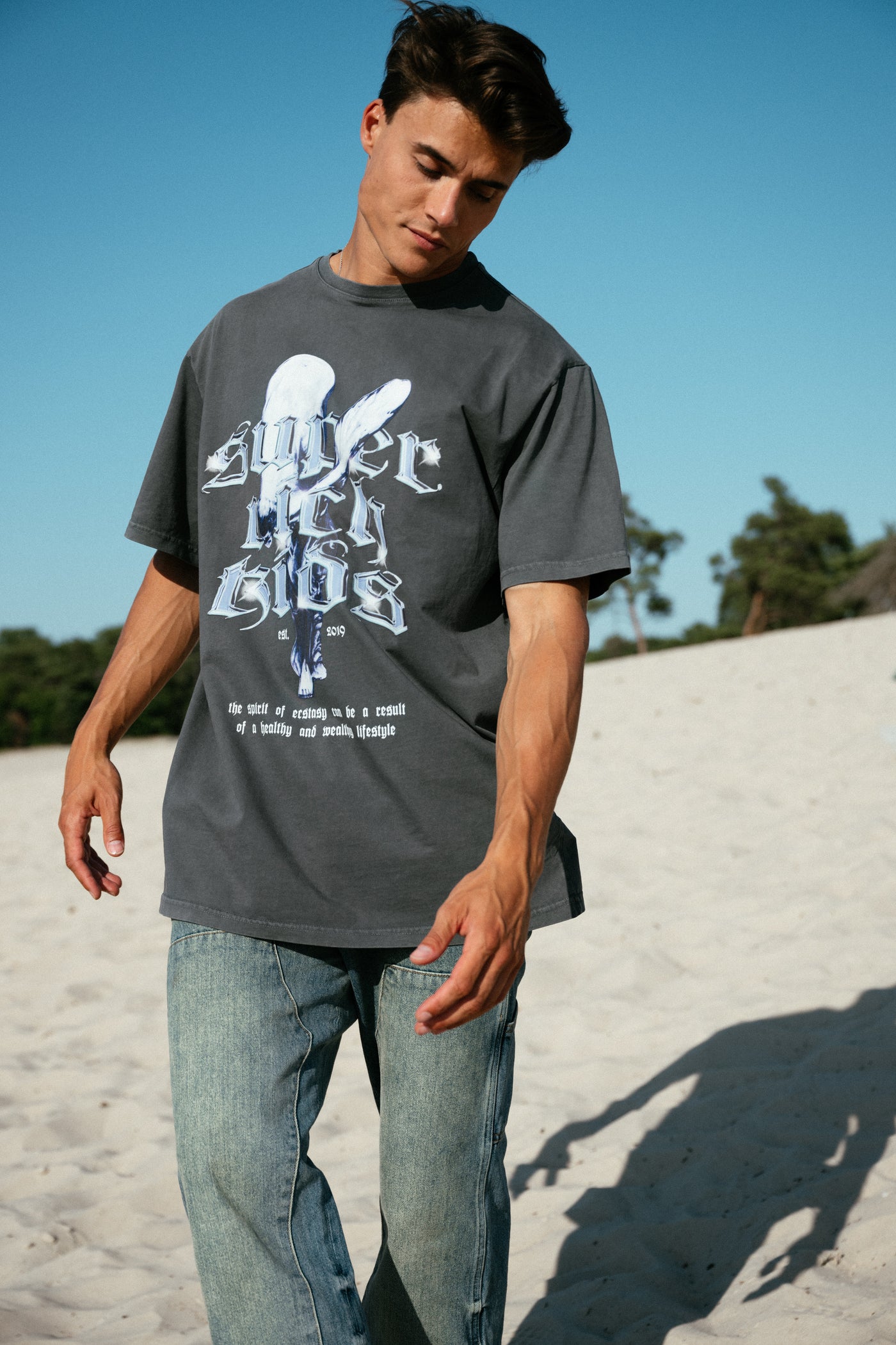 T-Shirt 'Spirit of Ecstacy' Acid Wash