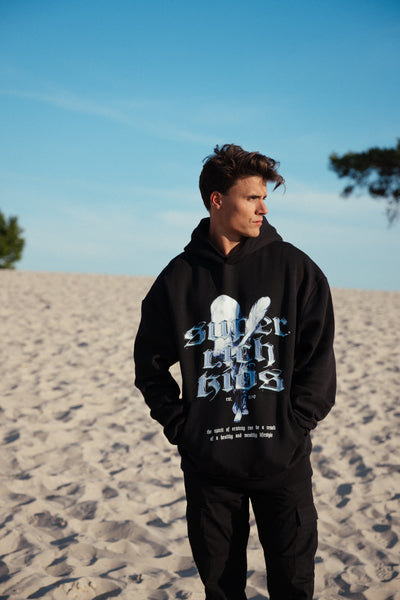 Hoodie 'Spirit of Ecstasy' Zwart