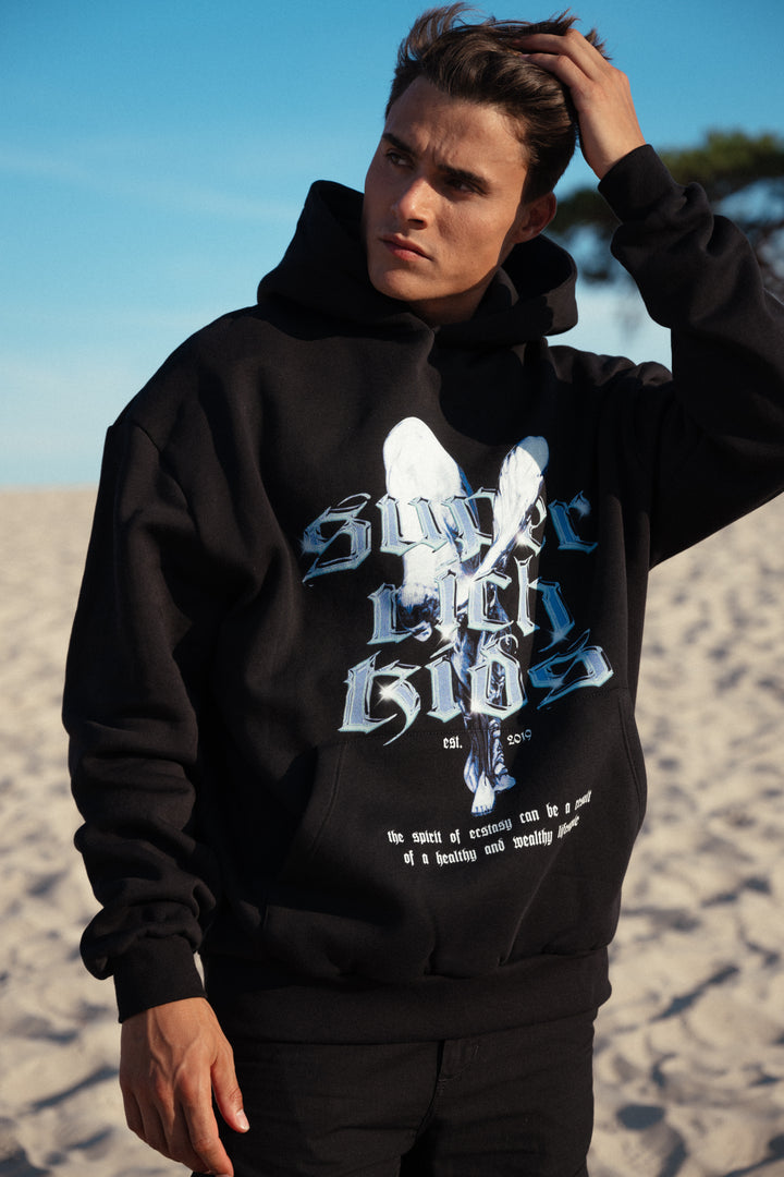 Hoodie 'Spirit of Ecstasy' Zwart