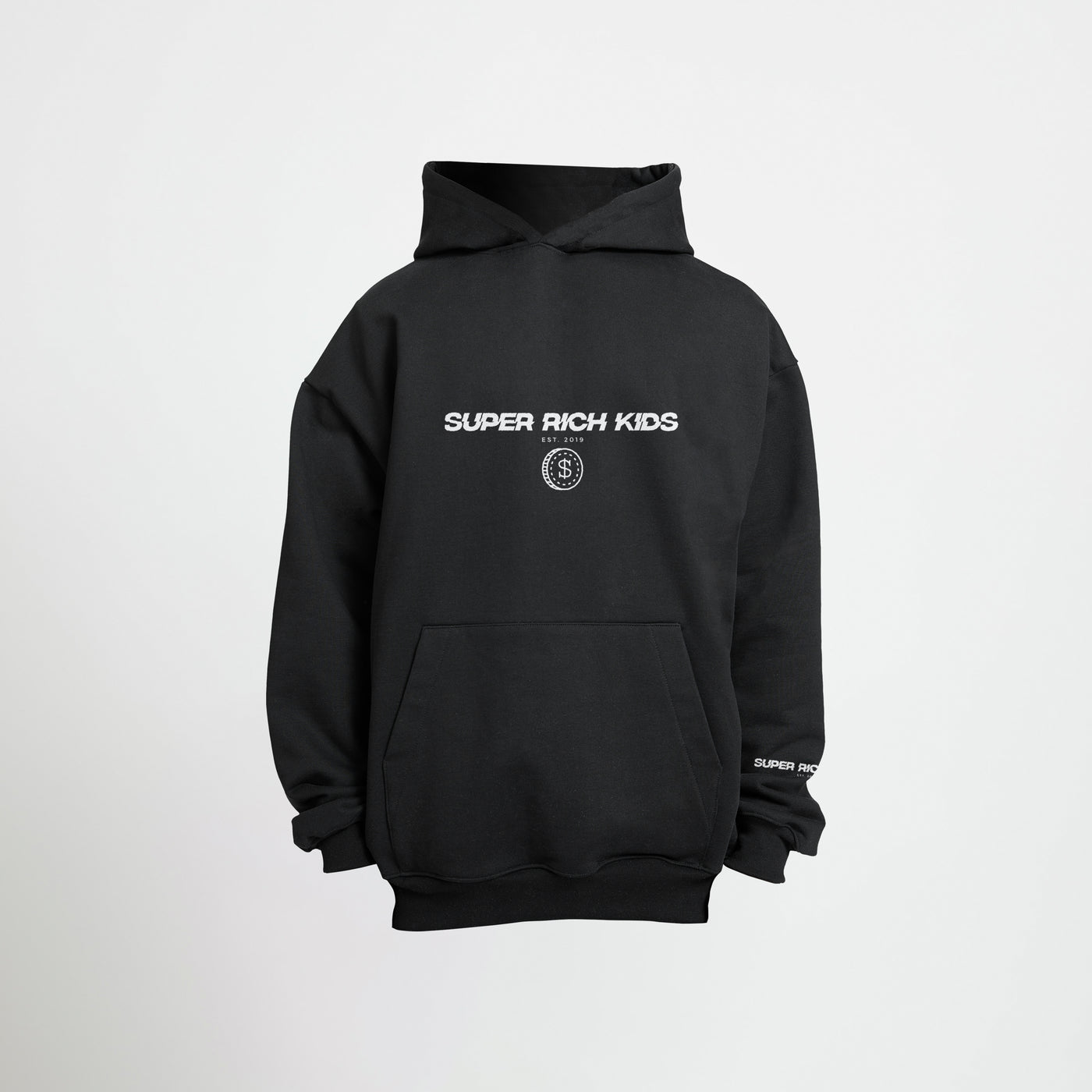 Hoodie Black Super Rich Kids