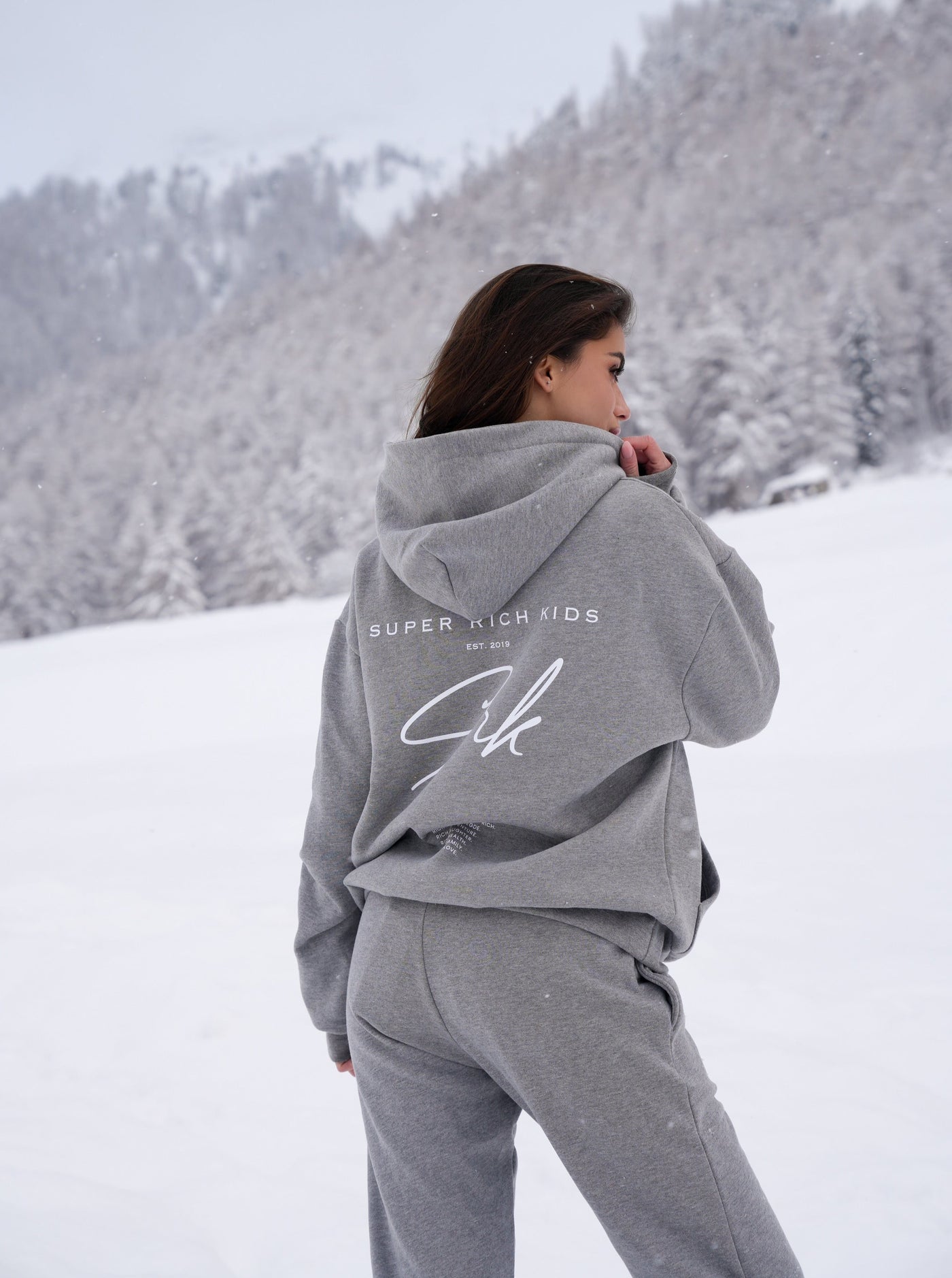 Hoodie Grey Signature