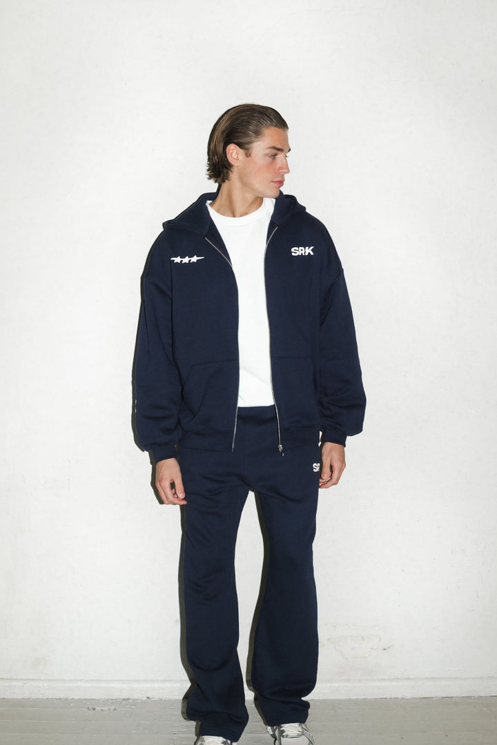 SRK Zip up hoodie ‘Navy’