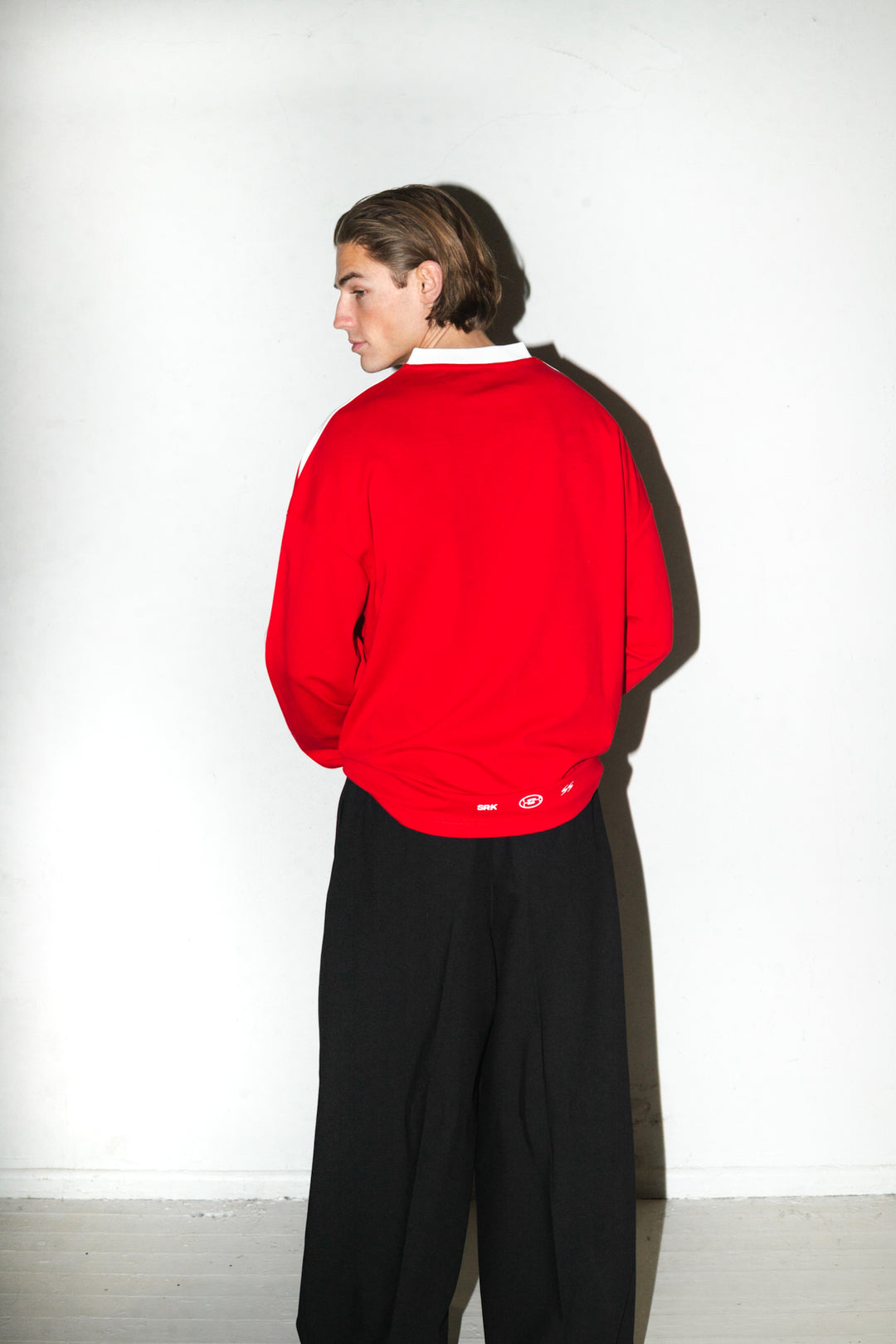 SRK Oversized Jersey 'Red & Off White'