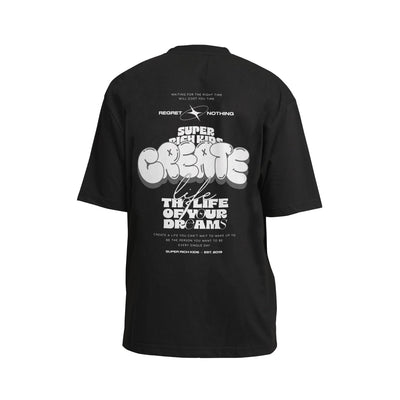T-Shirt 'Create' Zwart