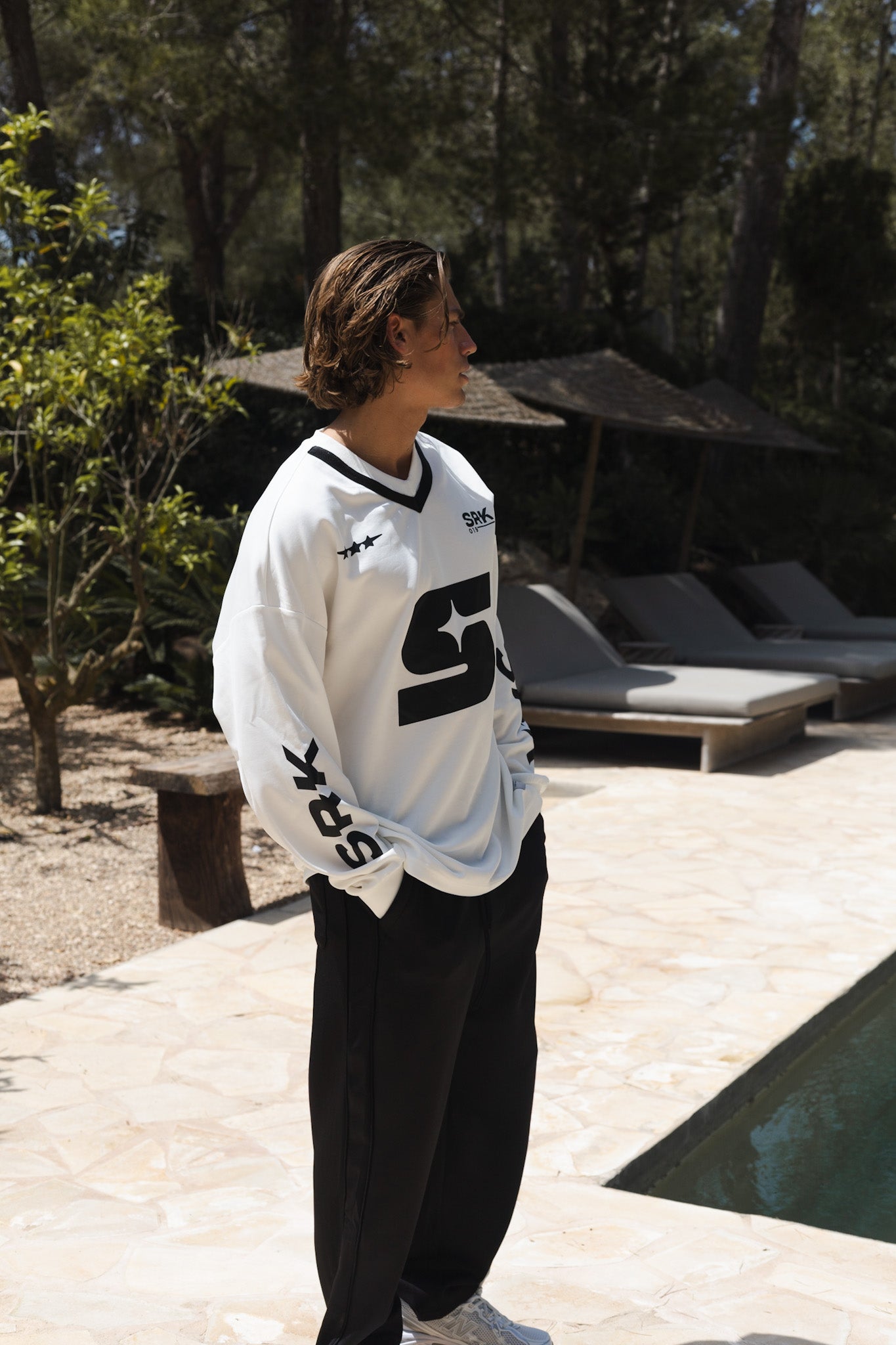 SRK Oversized Jersey 'Off White & Black'