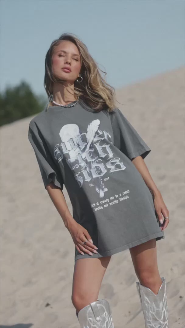 T-Shirt 'Spirit of Ecstacy' Acid Wash
